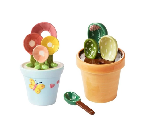 Cactus Measuring Spoons Set in Pot … curated on LTK
