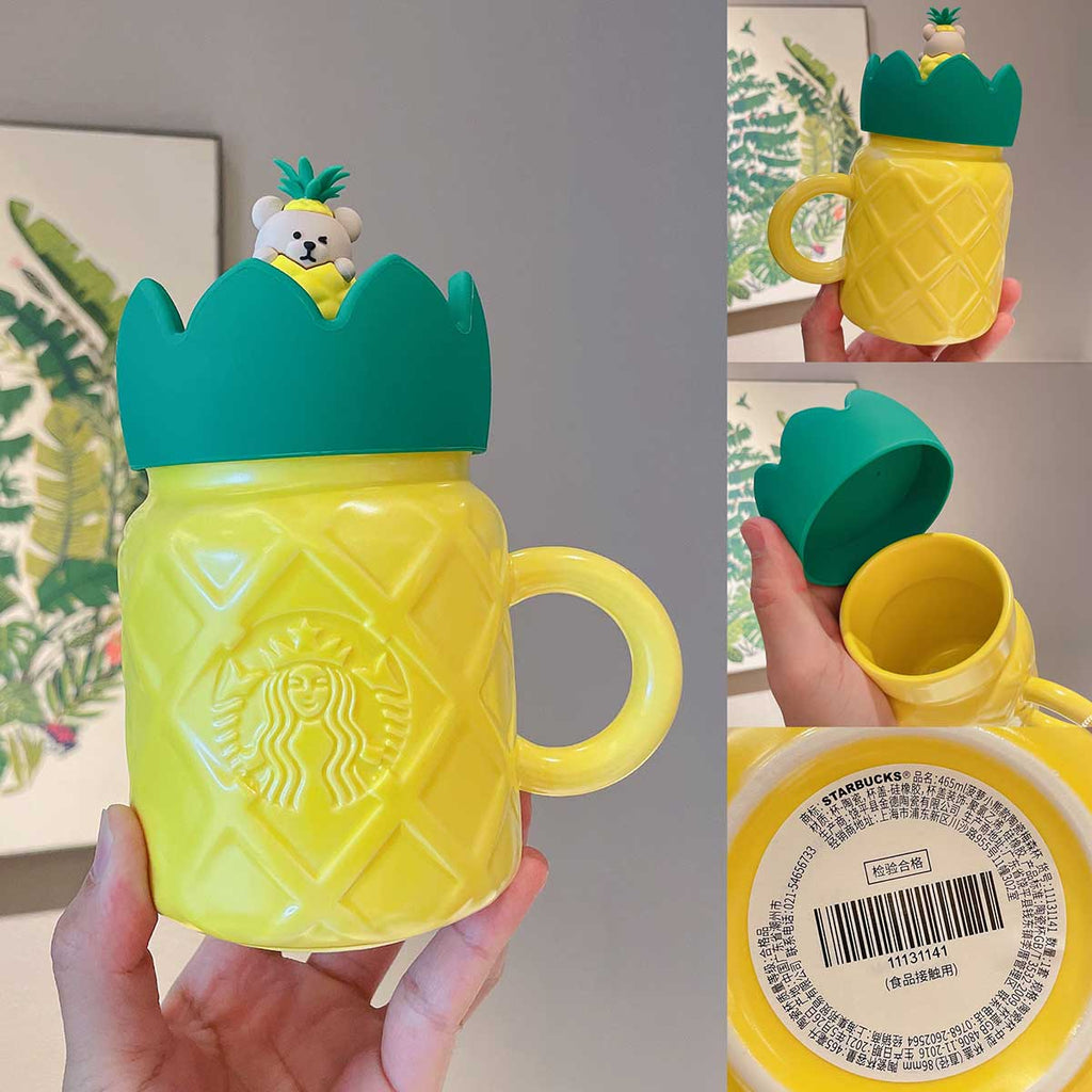 Starbucks China 2021 Colorful jungle contigo Straw cup 473ml