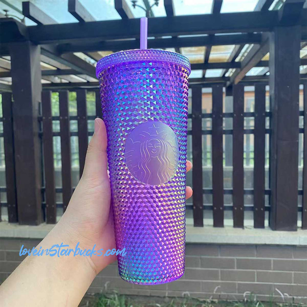 Starbucks Taiwan Purple Soft Touch Bling Studded Tumbler – MERMAIDS AND  MOCHA