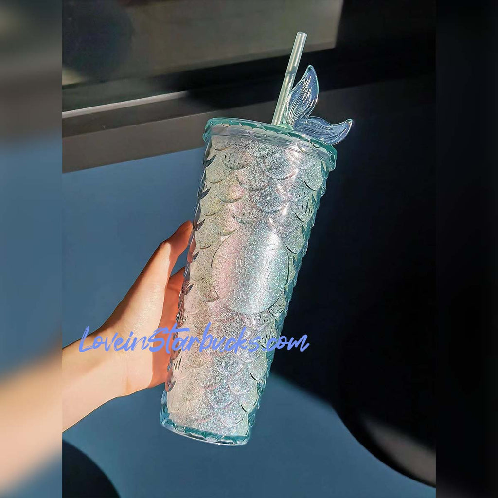Starbucks PT clear spiral straw Plastic Grande cup 16oz