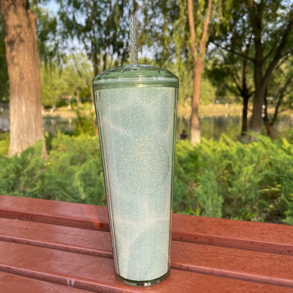 710ml/24oz Classic White Matte Studded Straw Cup Tumbler (Starbucks Marble  Series 2022 Collection) – Ann Ann Starbucks