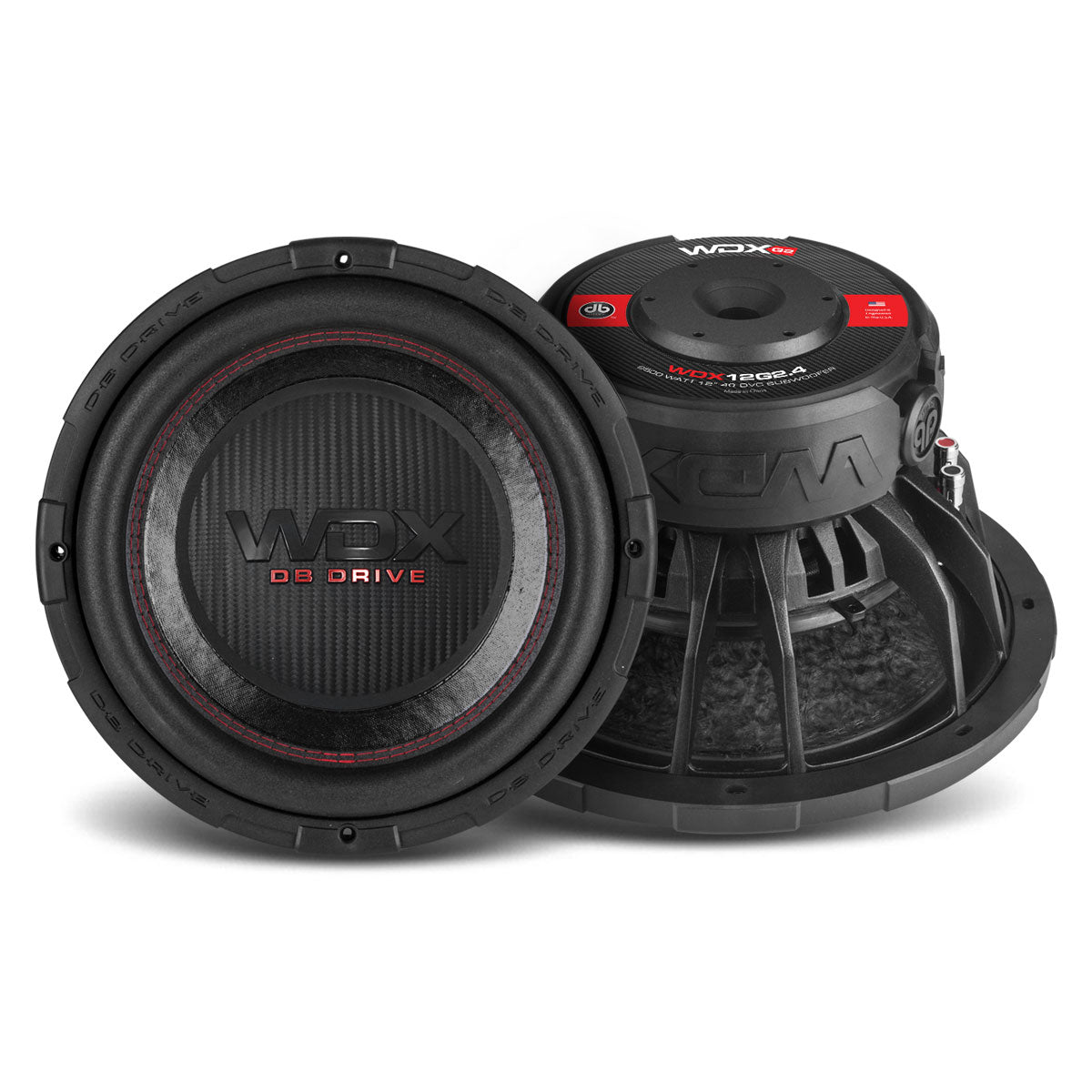 DB Drive WDX12G2.4: 12" Dual 4Ω Subwoofer