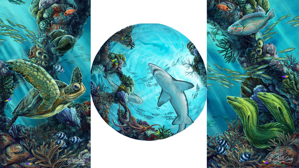 The Florida Aquarium Mural