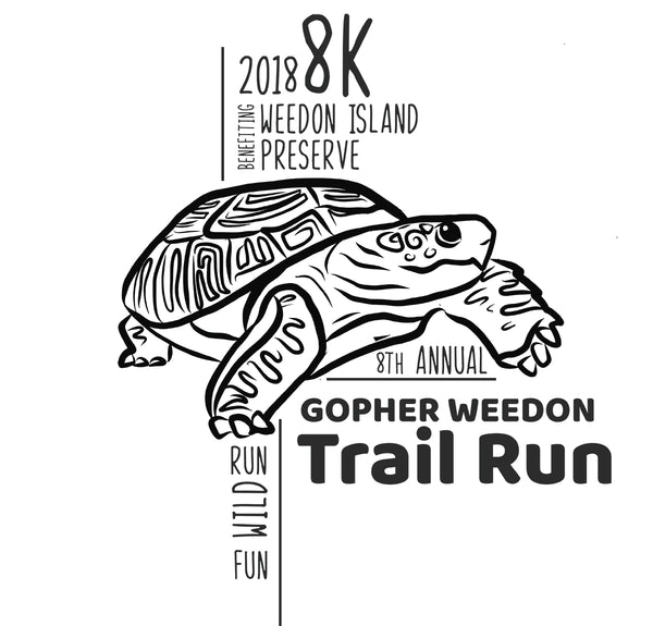 Weedon Island Trail Run 8K Design