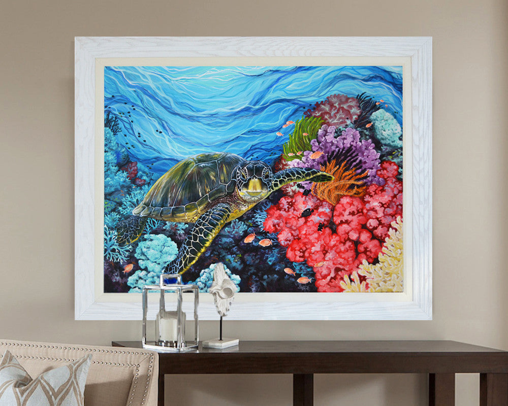Florida Sea Turtle Artwork – Kelly of the Wild