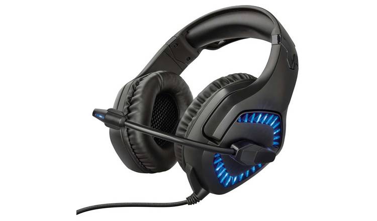 Omgekeerd Aanvrager meer en meer Trust GXT460 Varzz Illuminated Gaming Headset - Black (PC) — Edenstorm
