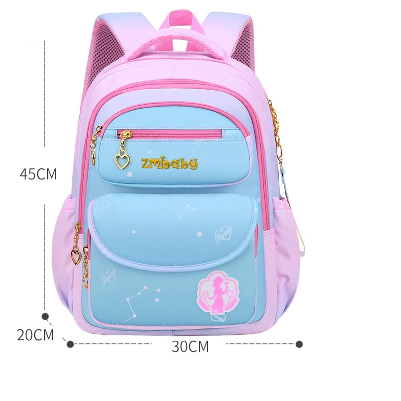 Sourcing Backpack for Elementary School Girl Waterproof Oxford Cloth Pink  Sac Enfant School Bags Kids Backpack Girls Cute Bow Kids Bag - Dropshipman