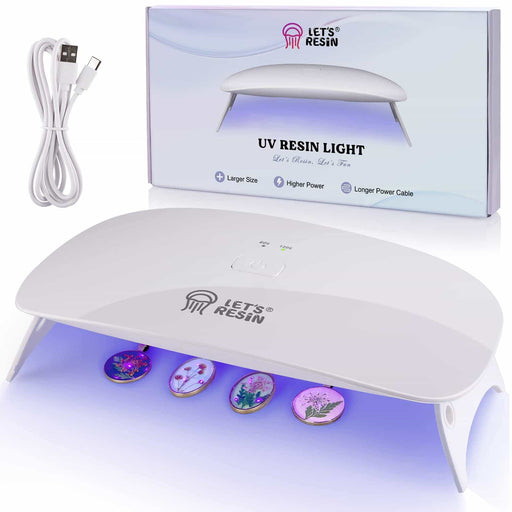 UV Resin Kit with Light,153Pcs Resin Jewelry Making Kit with Highly Clear UV  Resin, UV Lamp, Resin Accessories, Epoxy Resin Starter Kit for Keychain,  Jewelry – Let's Resin