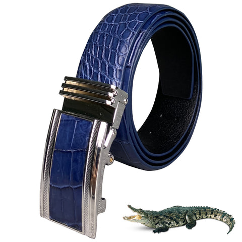 Men's Handcrafted Alligator Belt