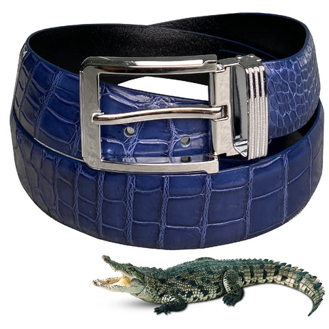 Men's Handcrafted Alligator Belt