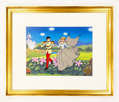 DISNEY Cinderella Belle Snow White Aurora Sericel Limited Edition Animation  Cel