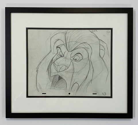 The Lion King Drawing Creative Art  Drawing Skill