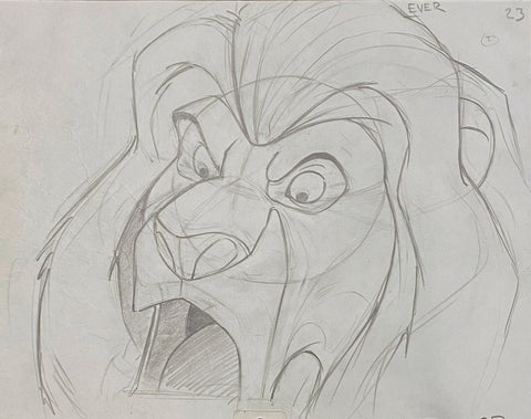 Buy Digital Download Simba Print Drawing Sketch the Lion King Online in  India  Etsy