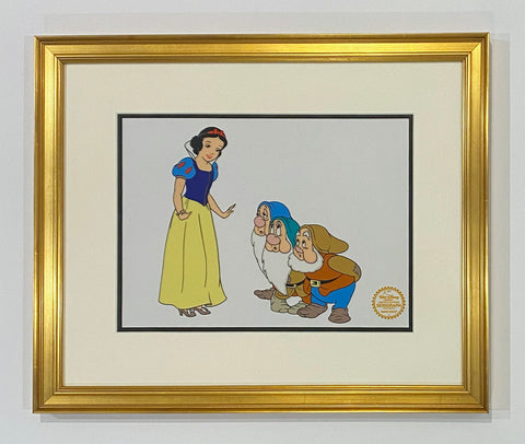 DISNEY Cinderella Belle Snow White Aurora Sericel Limited Edition Animation  Cel