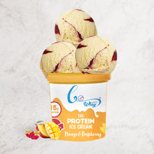 Load image into Gallery viewer, Sugar free Protein ice cream| Low Carbs|Mango &amp; Raspberry (Pack of 3)
