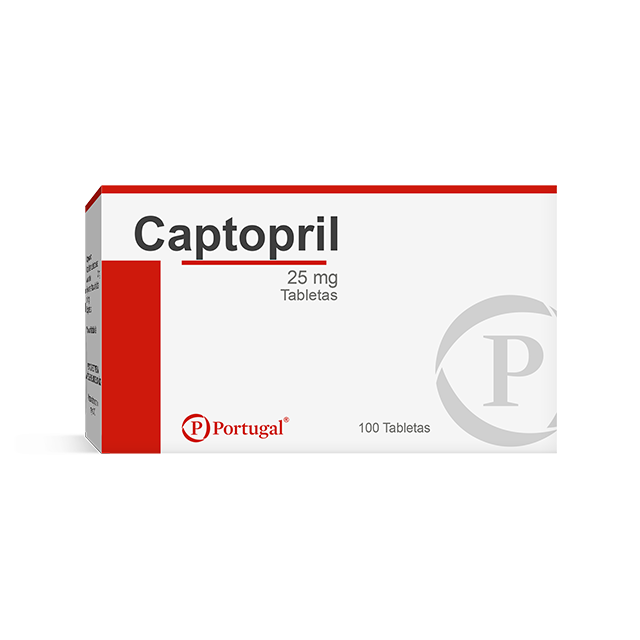 Captopril 25 mg Tabletas - Blister – BOTICAPORTUGAL