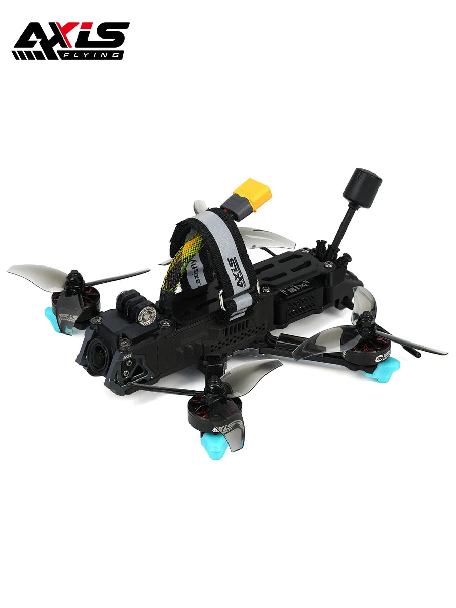 Axisflying Manta 3.6inch FPV Drone for VTX DJI O3 / Analog / HD / Walksnail with GPS Freestyle Long Range Drone