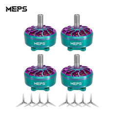 4PCS MEPS SPACE 2207 1950KV/1750KV 6S Brushless Motor for 5 inch FPV RC Multicopter Racing Drone Parts DIY - Thedroneflight