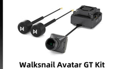 Caddx Walksnail Avatar GT Kit Max 2W VTX Gyroflow 1080P 100fps Dual Antennas Night Vision Starvis II Sensor Long Range Fpv Drone