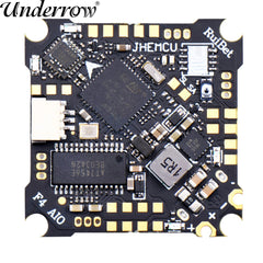 JHEMCU F4 AIO F411 Flight Controller BLHELIS 12A 4in1 ESC Drone Parts for RC FPV Freestyle Tinywhoop Cinewhoop Drone - Thedroneflight
