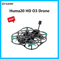 Sub250 Huma20 2 Inch HD O3 4S Redfox A3 45A AIO XT30 with PNP/ TBS NanoRX / ELRS2.4 Receiver CineWhoop FPV Drone - Thedroneflight