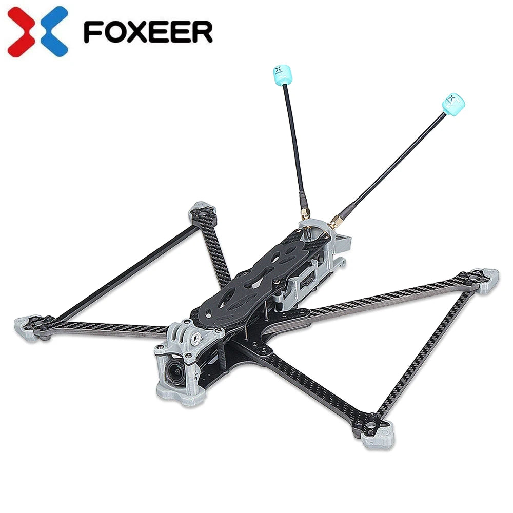 FOXEER Aura 8" LR Long Range Frame 367mm T700 Carbon with Silky Coating for O3 / Analog / Vista / HDzero / Walksnail LR8 Drone