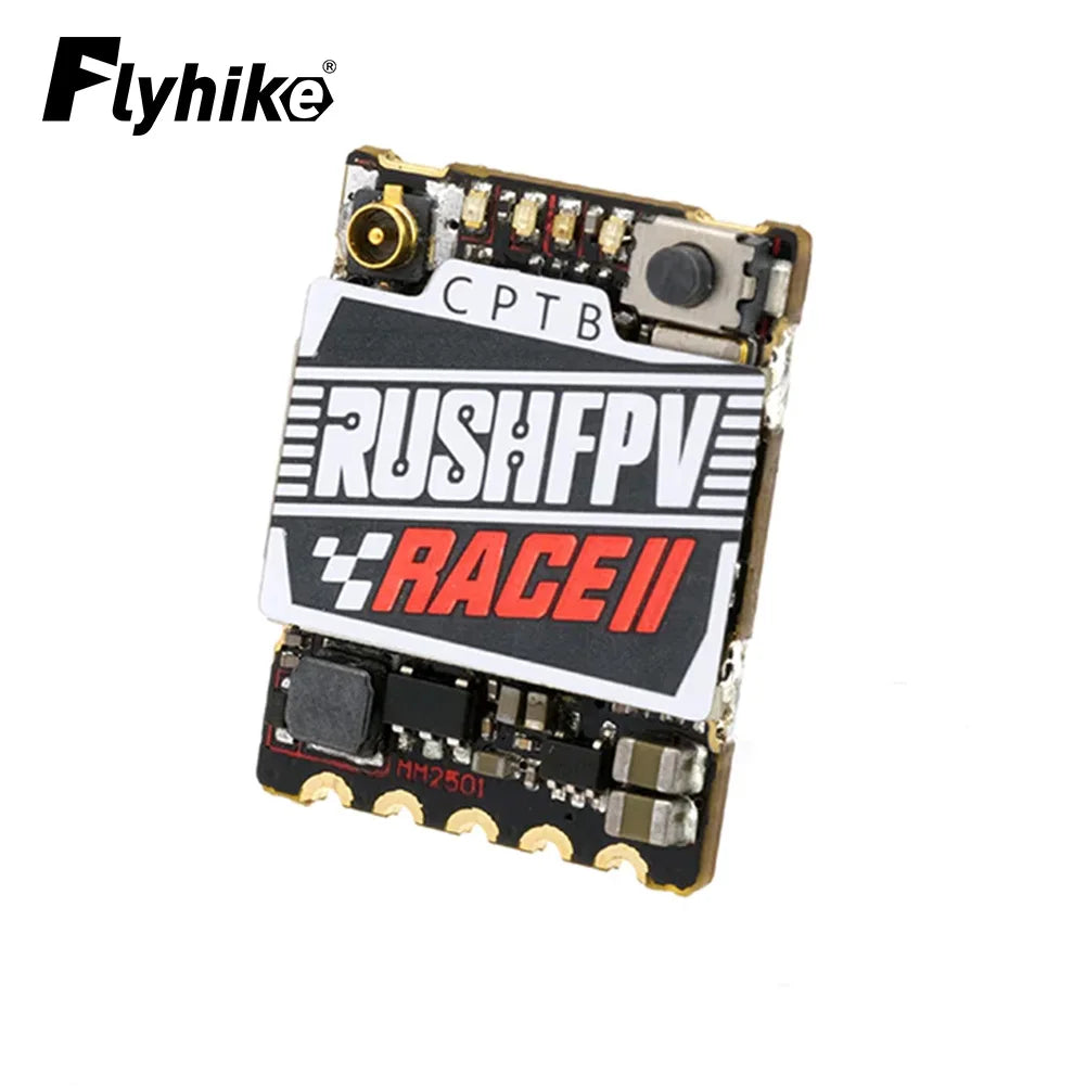 RUSHFPV RUSH TANK RACE 2 RACE II 5.8G 48CH PitMode 25mW 100mW 200mW Max Adjustable SmartAudio FPV VTX 20X15mm for FPV Drones