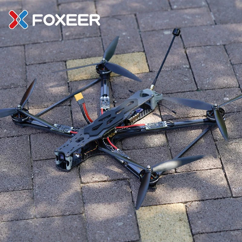 Foxeer Aura 10 Inch Long Range Drone RHCP CROSSFIRE NANO Elrs 915M 2.4G Lollipop 4 Antenna Cat 3 Mini Cam