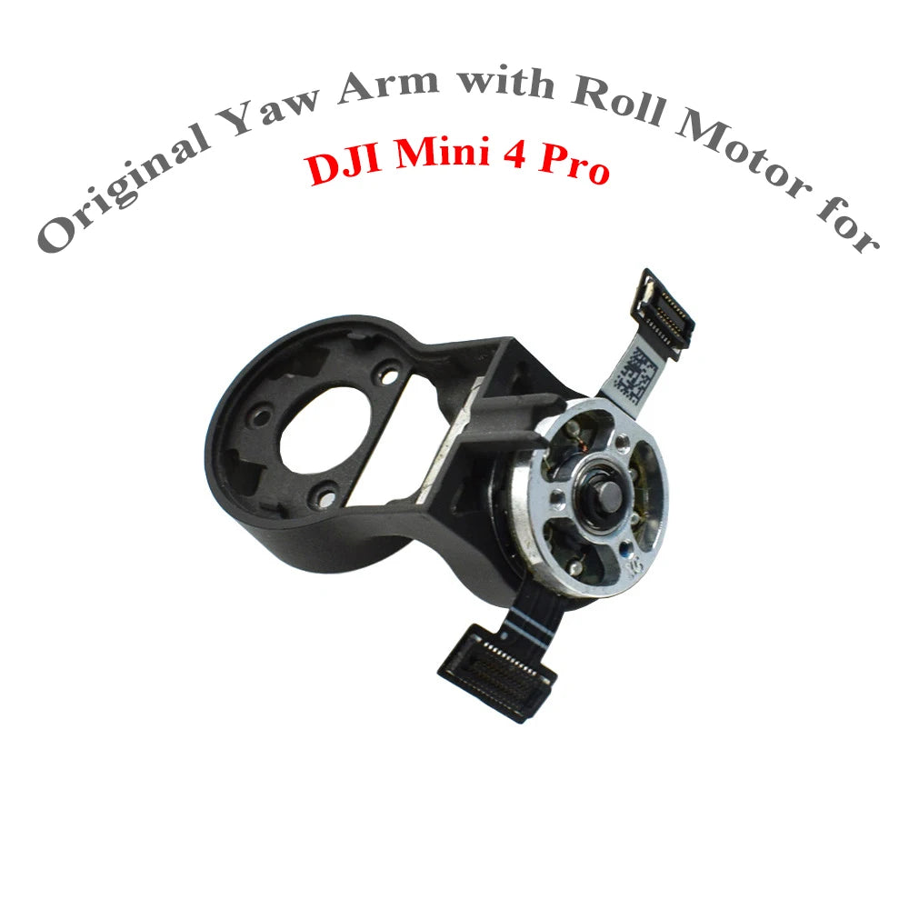 Original Mini 4 Pro Gimbal Yaw Arm With Roll Motor Camera Bracket Replacement For Dji Mini 4 Pro Drone Repair Parts