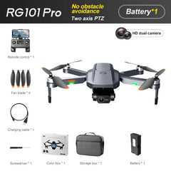 2024 NEW RG101 Pro GPS Drone 6K Professional HD Dual Camera FPV 3KM Aerial Photography Brushless Foldable Quadcopter Boy Toys - Thedroneflight