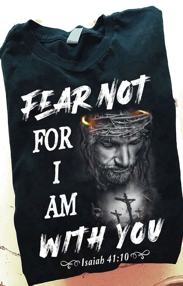 Jesus drawing fear not for I am with you - Standard T-shirt