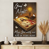 MAY GOD WATCH OVER YOU IN YOUR SLEEP JESUS - Matte Canvas