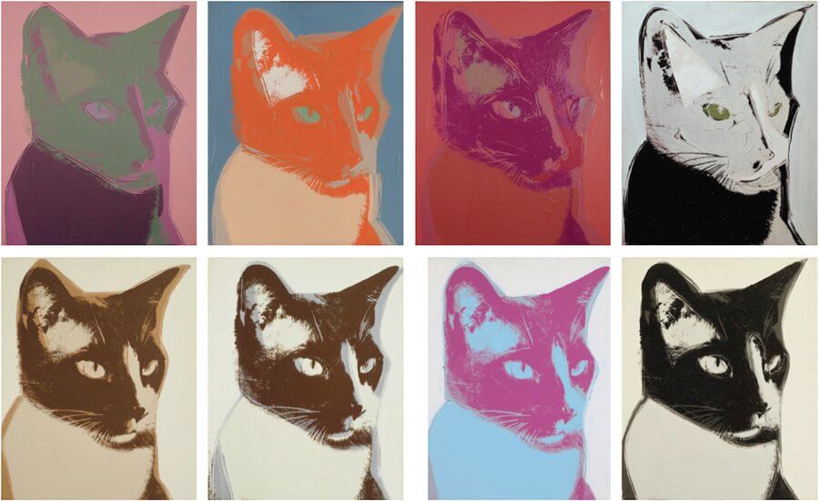 Cats and Dogs (Broadway) by Andy Warhol. Read the blog now on Fang & Fur.
