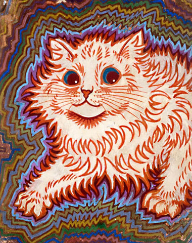 Louis Wain's Kaleidescope Cat III