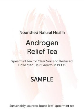 Androgen Relief Spearmint Tea Sample - Nourished Natural Health product image