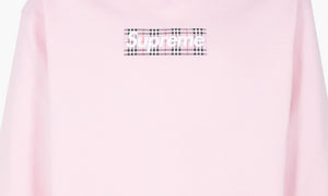 Supreme Burberry Box Logo Hooded Sweatshirt Light Pink – Teu Cool