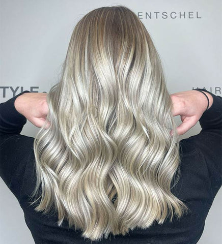 Platinblond richtig pflegen