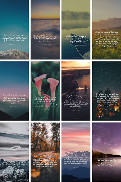 24 Bible Verse SmartPhone Screen Wallpapers – The SeedTime Shop