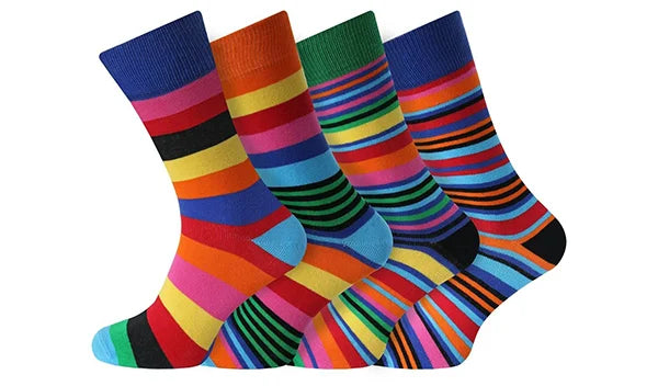 brightly coloured jolly socks as a fathers day gift idea
