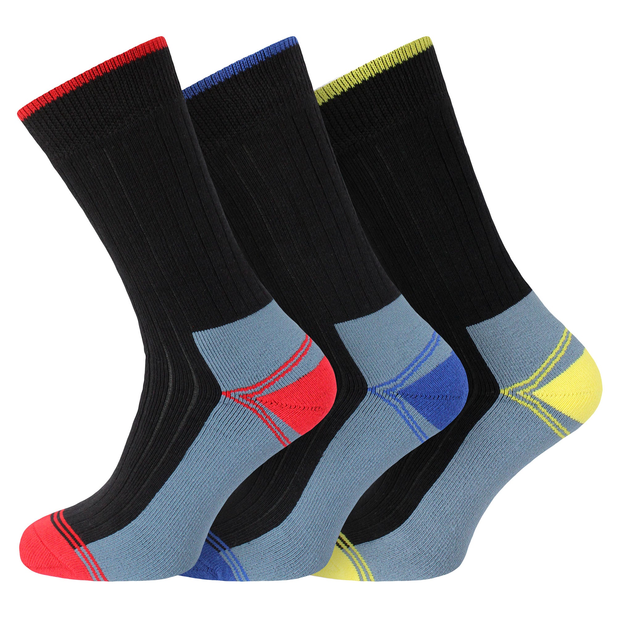 Socksmad ultimate work mens socks reinforced heel/toe 12 prs | SocksMad