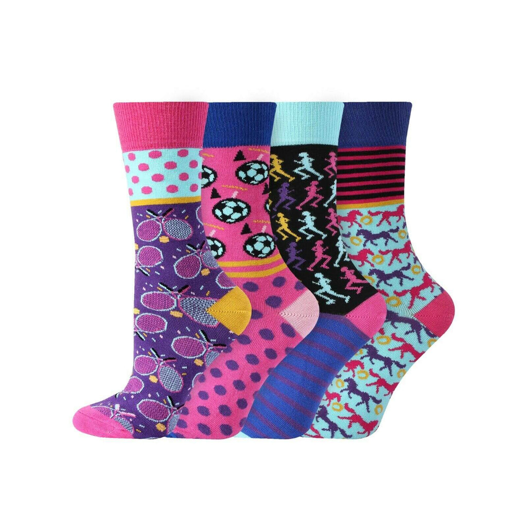 ladies colourful socks