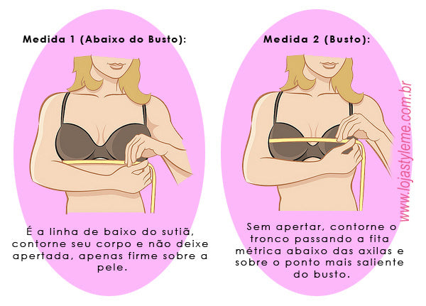 Sutiã de Renda Plus Size Taça D - F Push Up