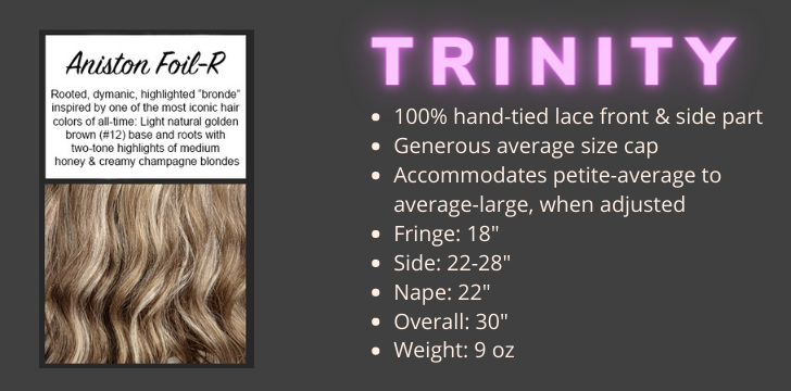 Aniston Foil-R is a balanced bronde shade that is equal parts warm and cool tones