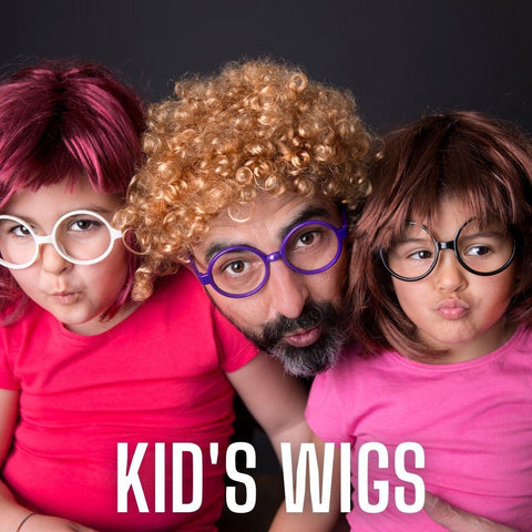 Kids wigs have to be small, practical, comfortable, and youthful. 