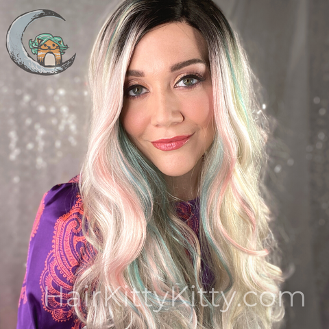 Trinity by Wigs Forever in Mermaid Kisses Rooted
