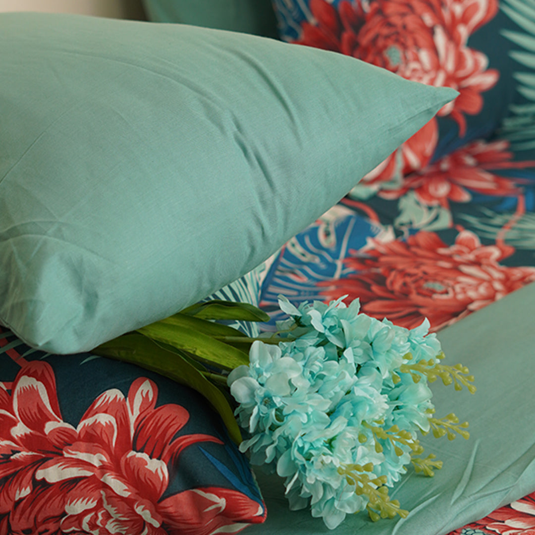 Tropical Rush Single Duvet Cover & Comforter Set