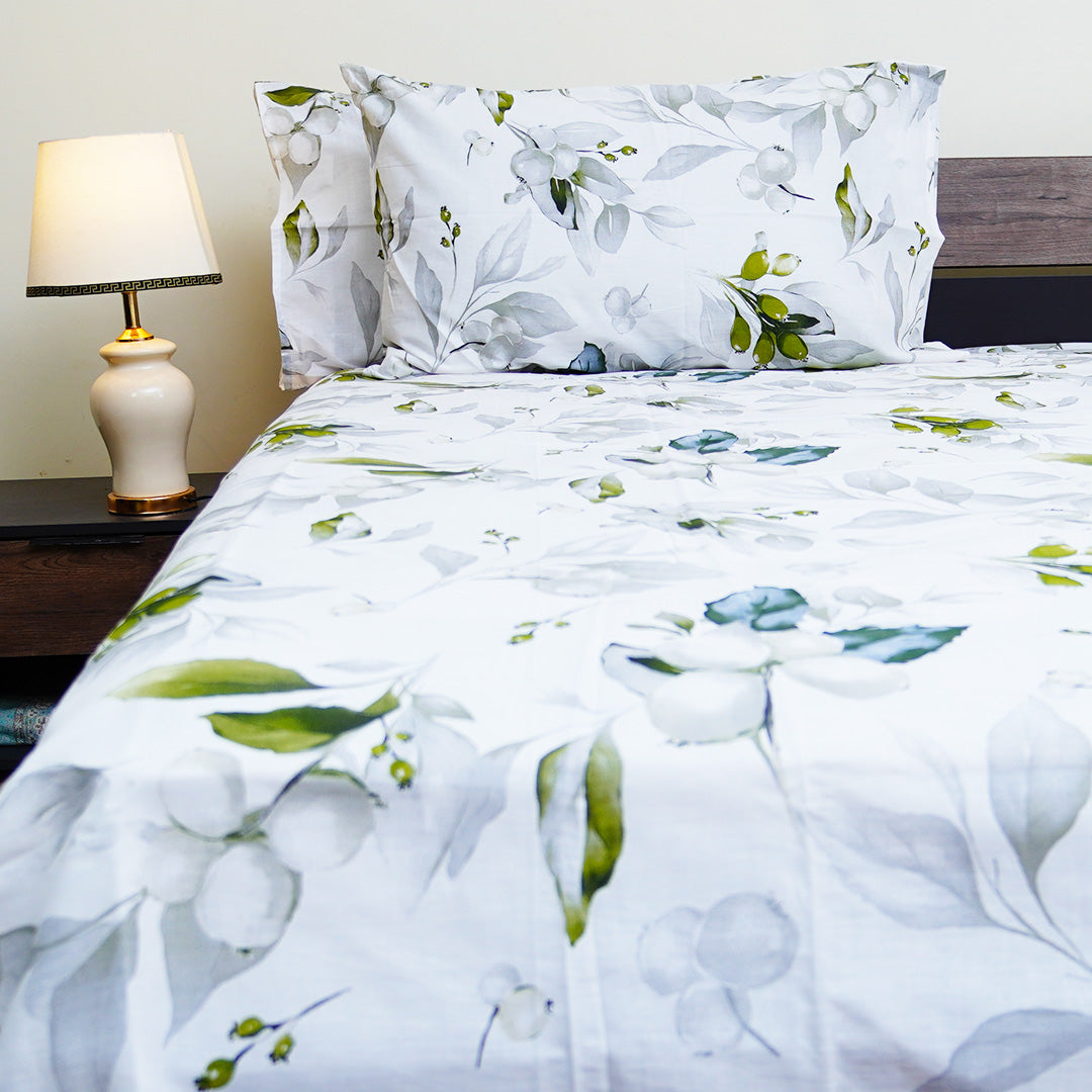 Verdant Serenity King Bedsheet Set