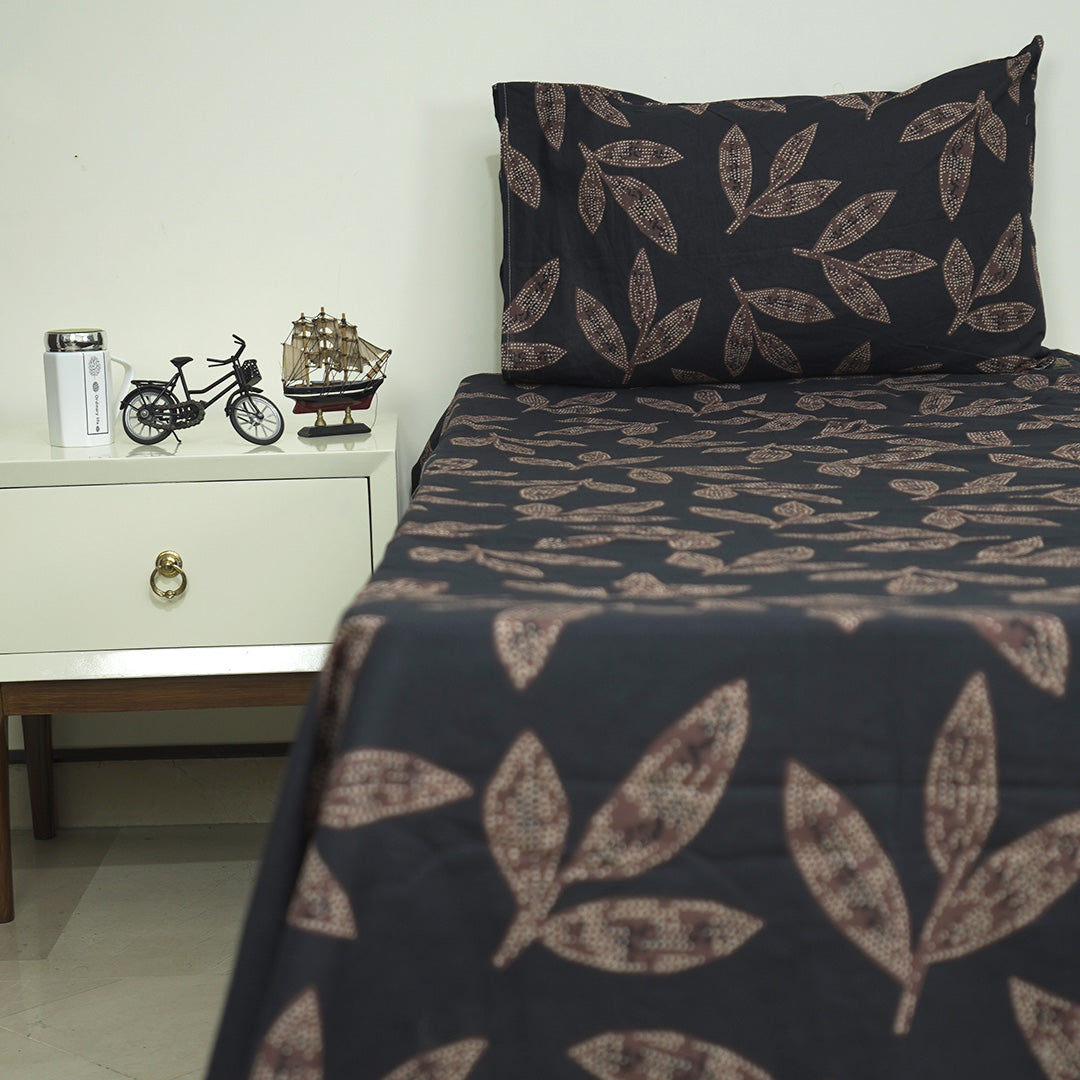 Autumn Leaves Single Bedsheet Set