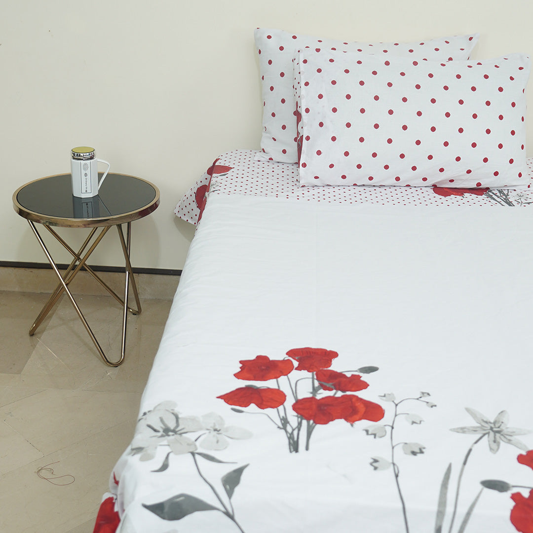 Bell n poppy Single Duvet Cover & Comforter Set