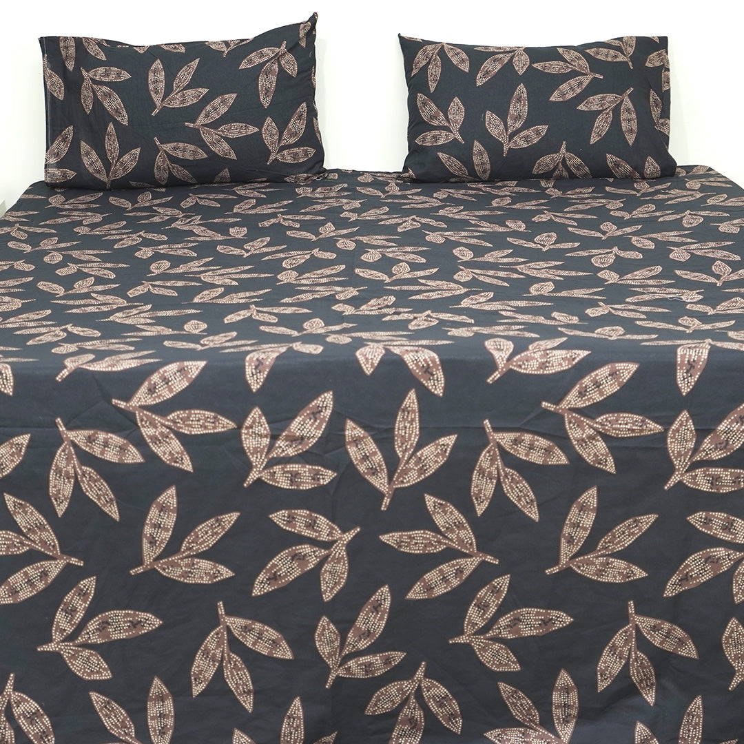 Autumn Leaves King Bedsheet Set